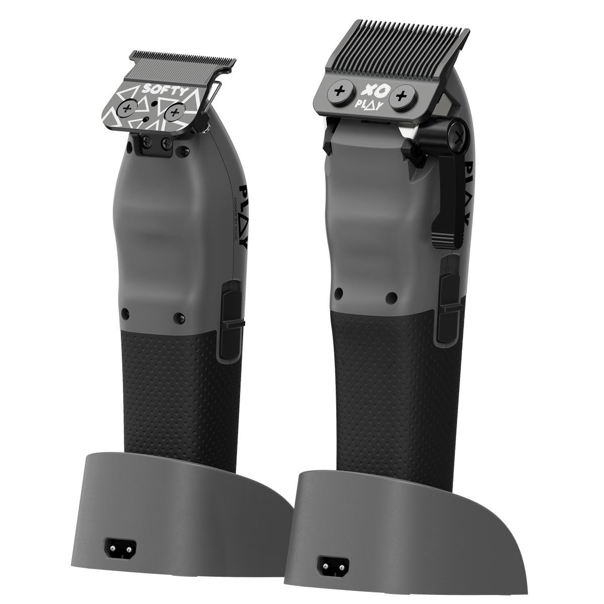 Play Gun Metal Grey Bundle (Clipper & Trimmer)