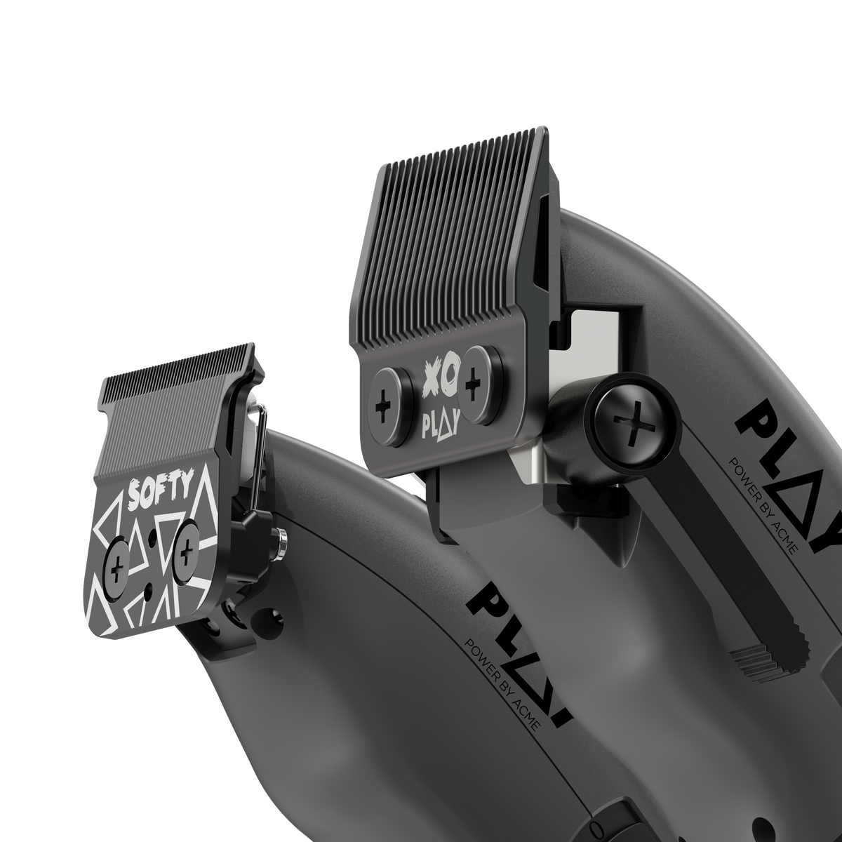 Play Gun Metal Grey Bundle (Clipper & Trimmer)