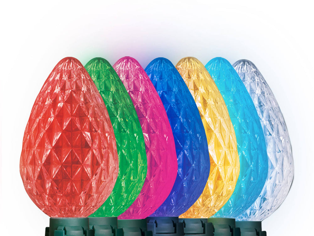 GE Color Effects 8-Marker Color Changing Light Bulb Christmas Pathway Markers 73062LO