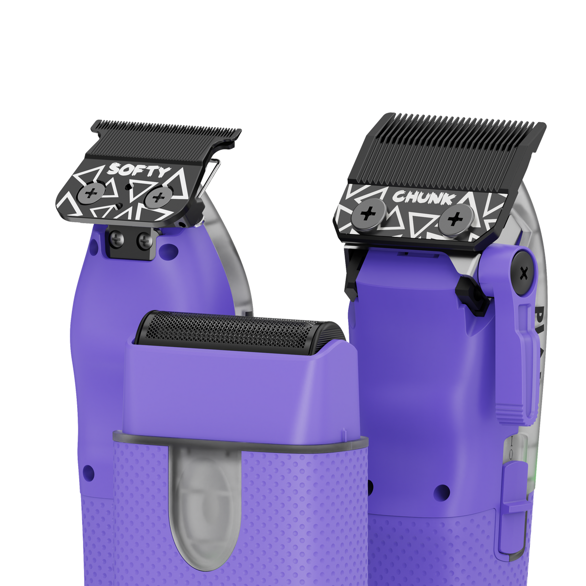 PLAY MINI Transparent PURPLE bundle with stand