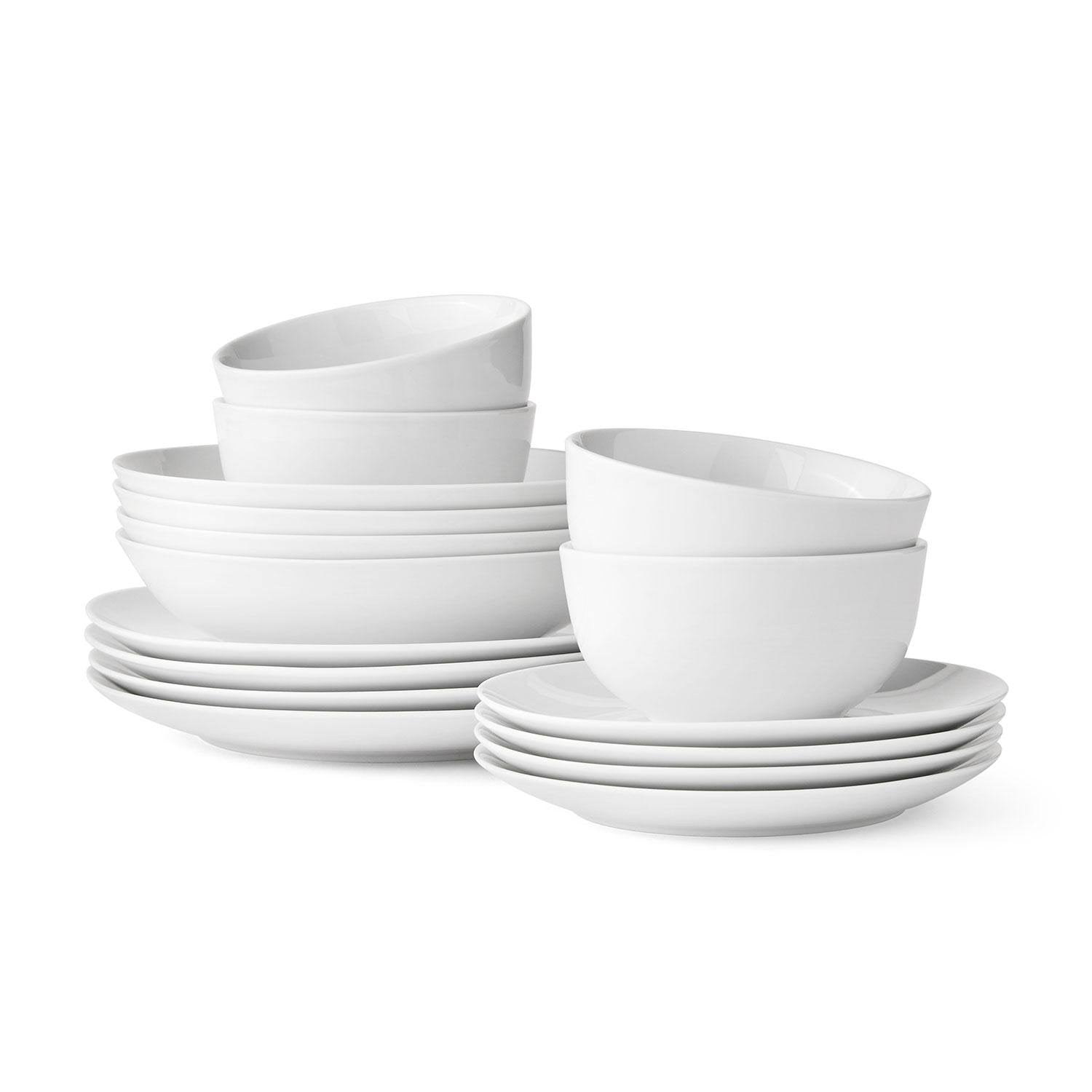 Member's Mark 16-Piece Porcelain Dinnerware Set