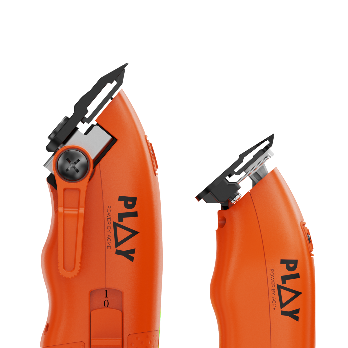 PLAY-3-PACK – Orange Edition (Clipper, Trimmer & Shaver with 3-Way Stand)
