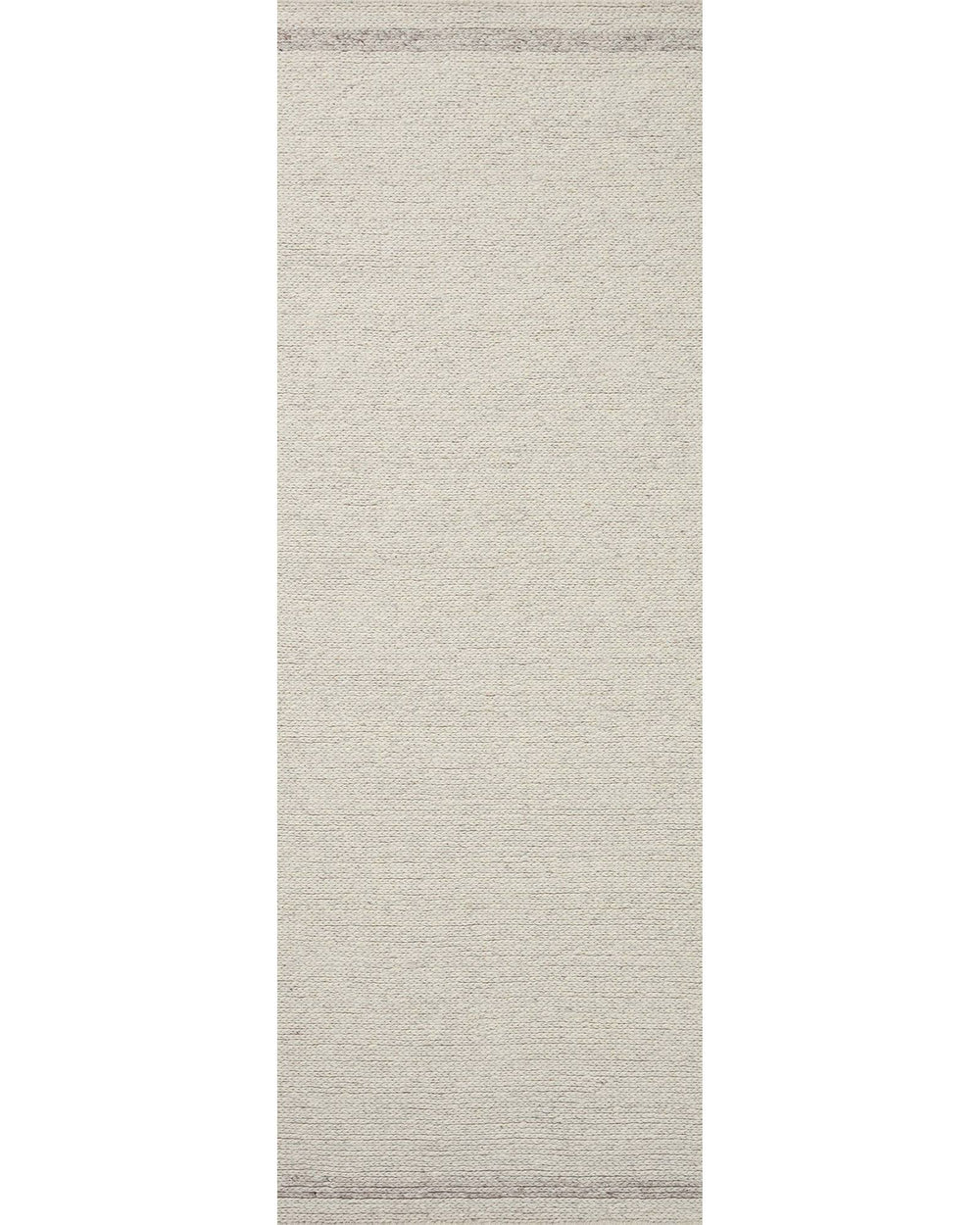 Magnolia Home by Joanna Gaines x Loloi 2'6" 9'9" Mist/Silver Ashby ASH-02 Runner Area Rug